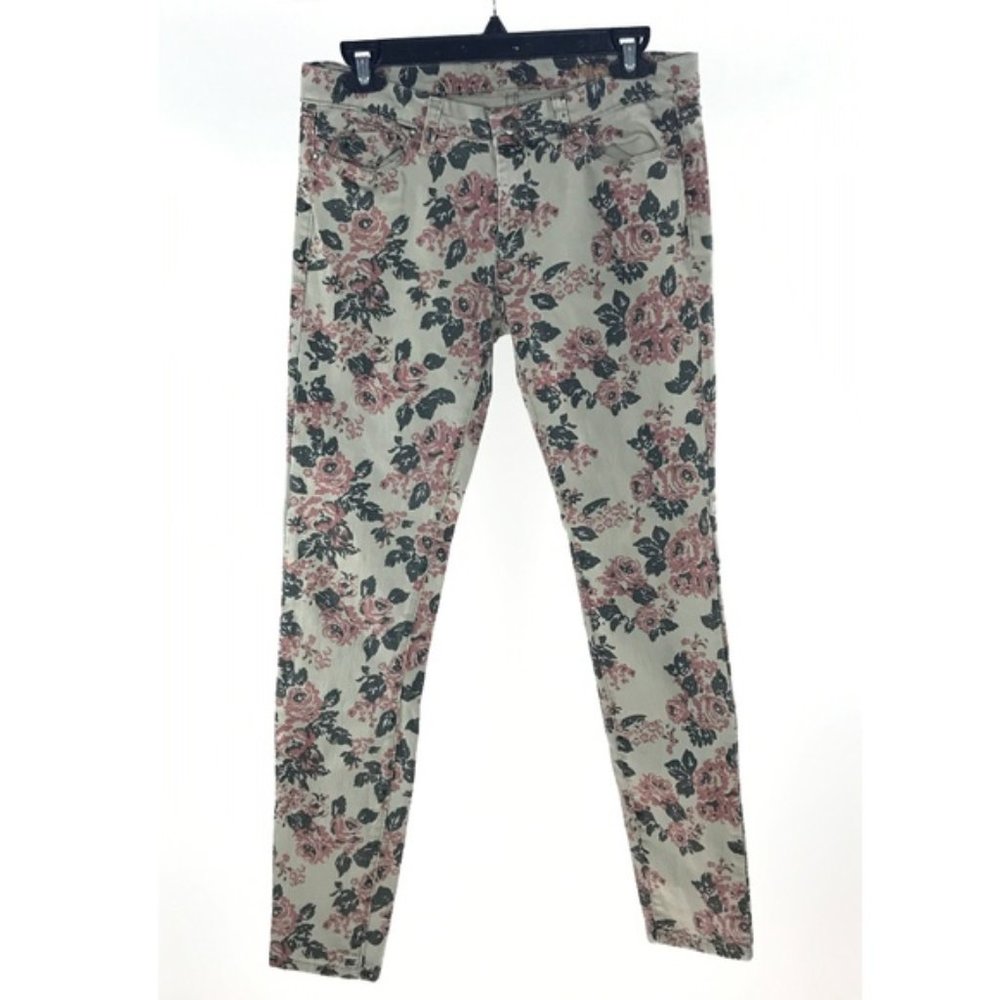 Blank NYC Floral Skinny Jeans